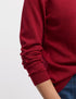Yarra Trail Villa Knit Merino - Cherry