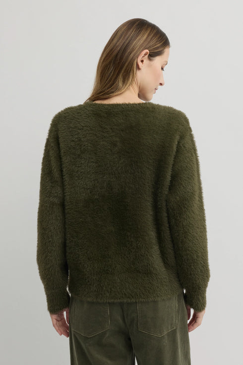 Yarra Trail Hearth Knit - Loden