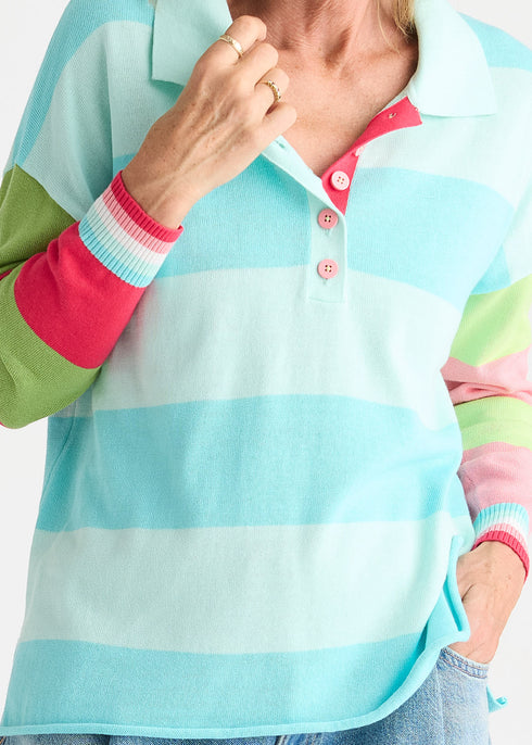 Zacket & Plover Summer Rugby Top - Breeze