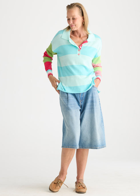 Zacket & Plover Summer Rugby Top - Breeze