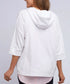 Elm Beachy Zip Hoodie - White