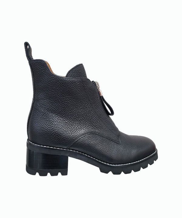 Bresley Dazzler Front Zip Boots - Black