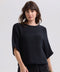 LD+C Textured Jumper LC7764  - Black