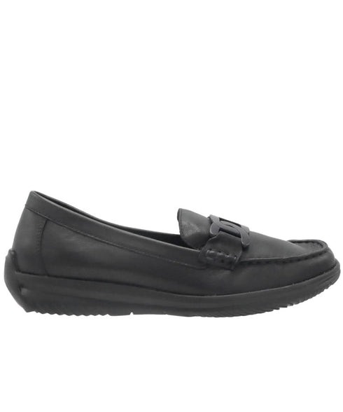 Cassini Marune  Slip on Shoe - Black