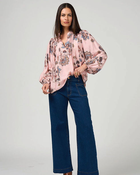 Loobies Story Versailes Blouse - Blush