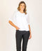 Maglia Bonnie EMB Sleeve Tee - White
