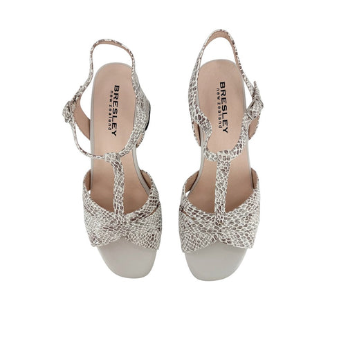Bresley Sussex Heel - Beige Stoney