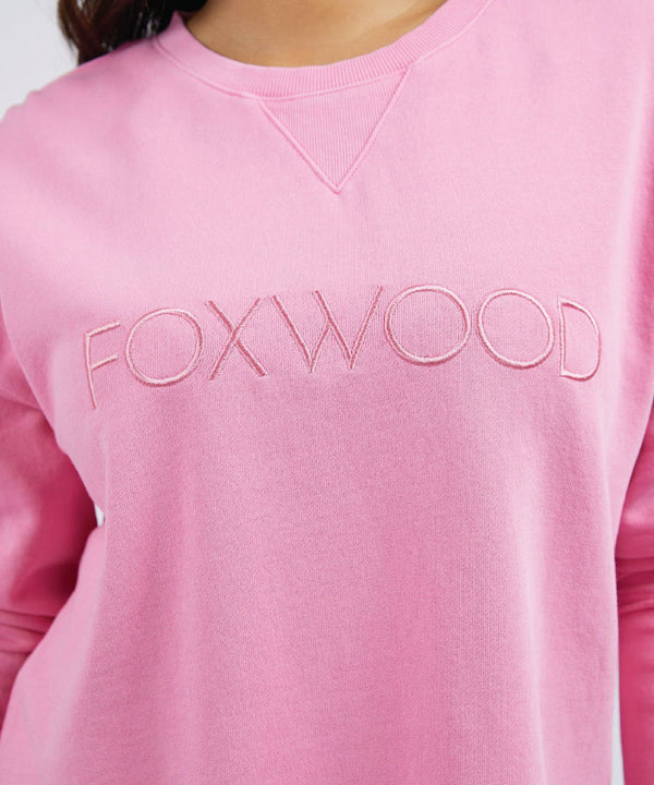 Foxwood Simplified Crew - Bubble Gum Pink