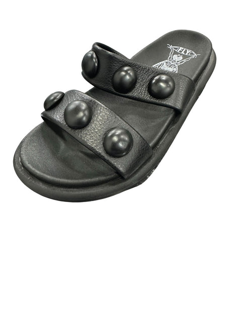 Fly London Plai Slide - Black