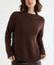 LD + C Chunky Cotton Jumper - Chocolate