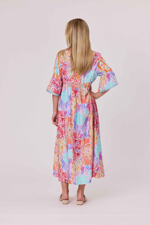 Classified Maitai Dress - Coral