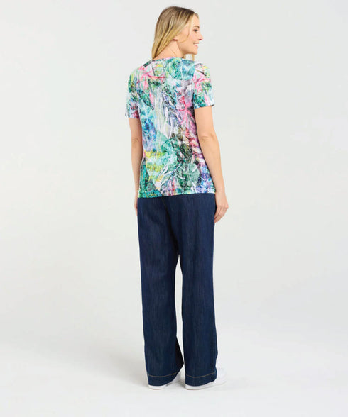 Black Stone Marsille Greens Tee