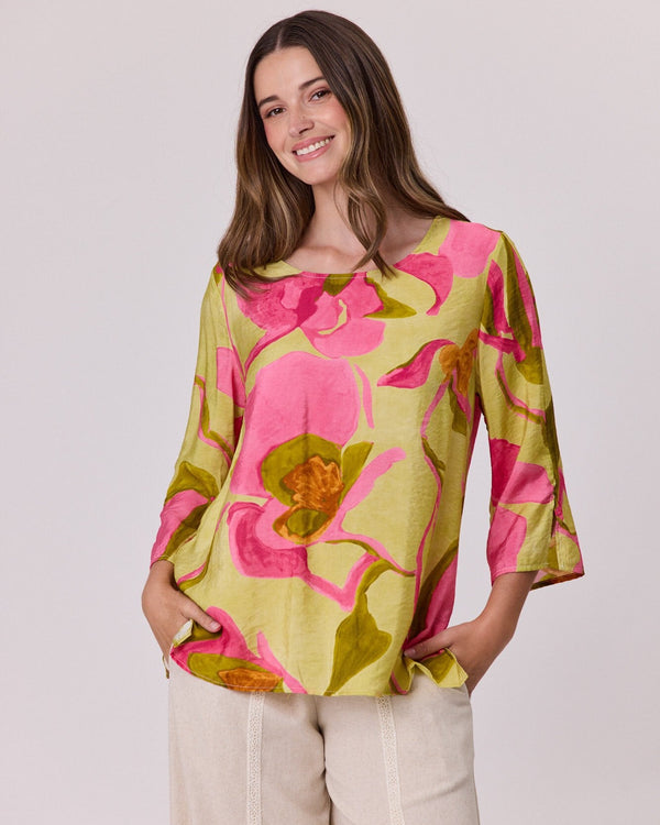 Demoracy Seraphine Top - Lime