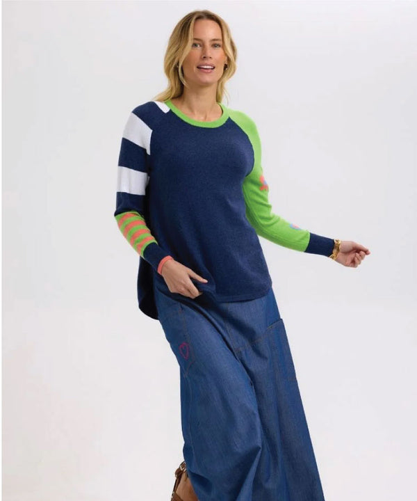Zaket & Plover My Happy Jumper ZP7710 - Denim