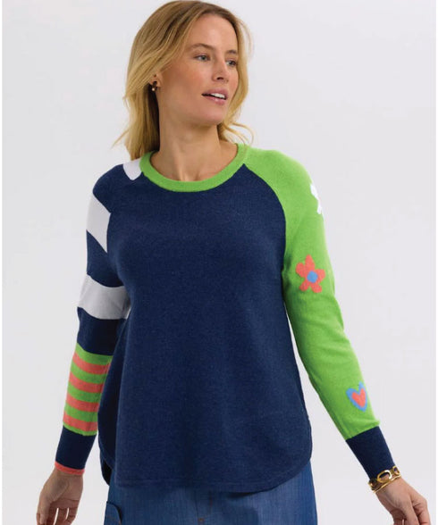 Zaket & Plover My Happy Jumper ZP7710 - Denim