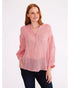 Yarra Trail Peasant Top - Desert Rose