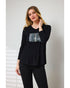 Newport Daphne Top - Black