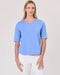 Duo Essential Tee Plain - BLUE