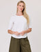 Duo Essential Tee Plain - White