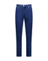 Vassalli Skinny Leg Ankle Grazer Jean with side elastic - Blue Denim