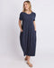 Elm Diana Short Sleeve Dress - Navy