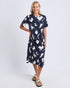 Elm Klee Tee DRESS - Navy/White