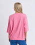 Elm Mazie V Neck  Sweat - Pink Lemonade