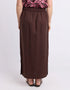 Elm Mila Utility Skirt - Chocolate