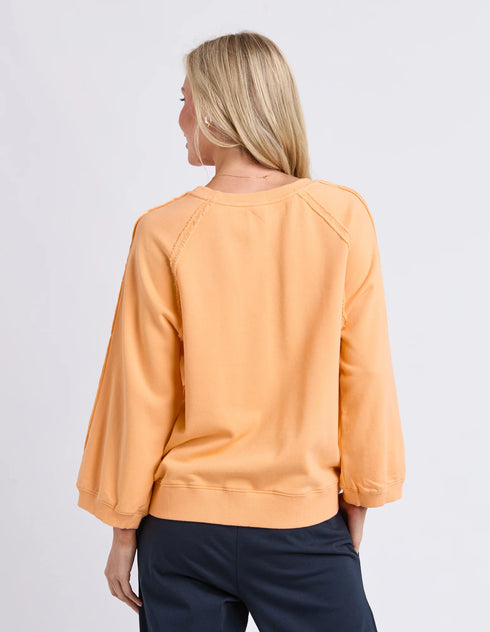 Elm Nessa Sweat - Peach