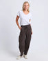 Elm Quinn Barrel Jogger - Choc