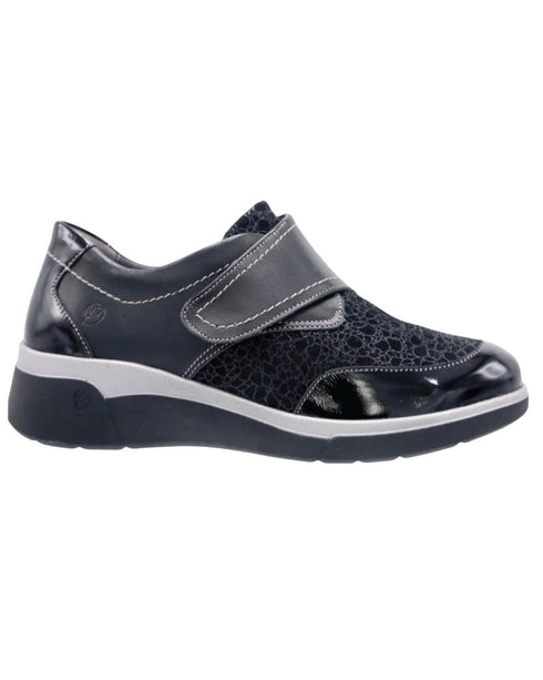 Suave Ezra Velcro top Shoe - Black Combo