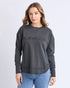 Foxwood Simplified Crew - Dark Charcoal