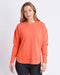 Foxwood Simplified Crew - Orange/Red