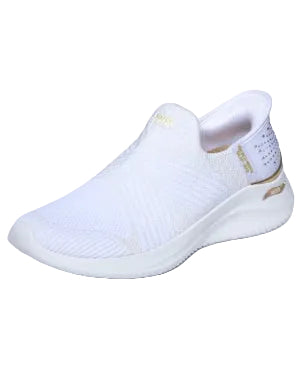 Skechers Arch Ultra Flex 3.0 - Brilliant Daimond - White/Gold