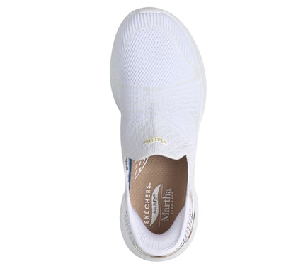 Skechers Arch Ultra Flex 3.0 - Brilliant Daimond - White/Gold