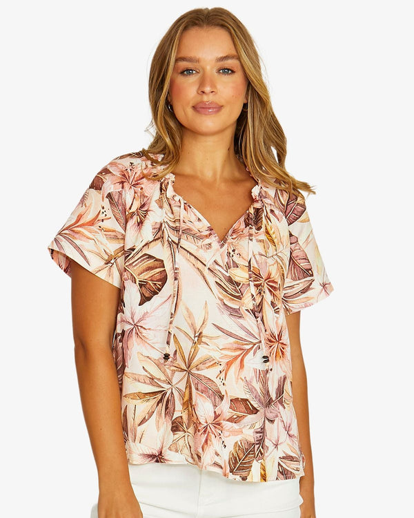 Jump  Sunkissed Tropical Top