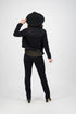 Vassalli 2053K Knit Denim Jacket - Black