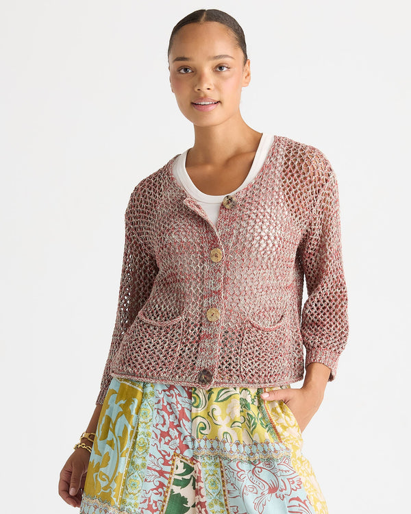 LD+Co Colour Mix Cardi - Sage