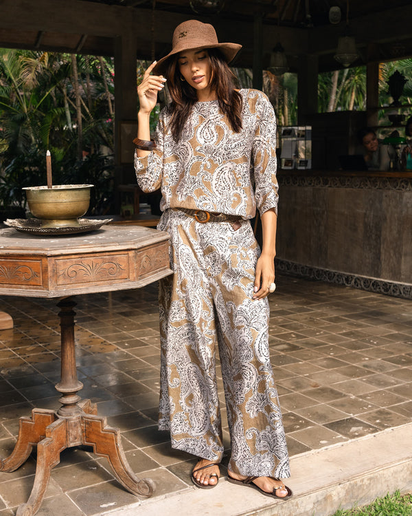 LD+Co Easy Flow Pant - Paisley