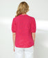 Newport Dahlia Blouse - Lipstick