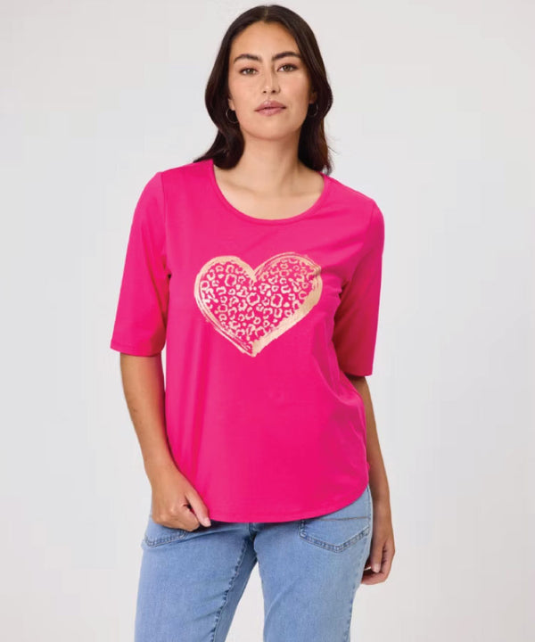 Duo Essential Tee - Lip Stick