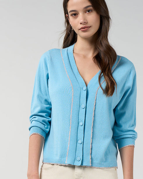 Loobies Story Maha Cardi - Tiffany Blue