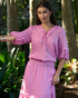 Lobbies Story Waterlily Blouse - Sherbet