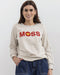 Moss Logo Sweat Shirt - Taupe