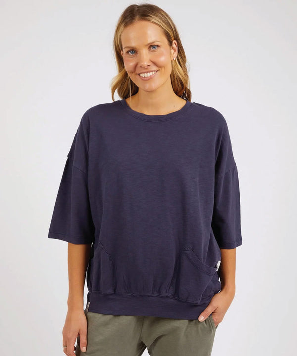 Elm Mazie Sweat - Navy
