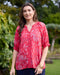 Newport Flourish Blouse - Flourish Print