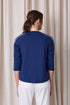 Newport Marquee Rib Splice Tee - Navy