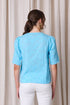 Newport Penny Blouse - Aqua