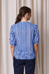Newport Shore Stripe Blouse - Shore Stripe/Navy