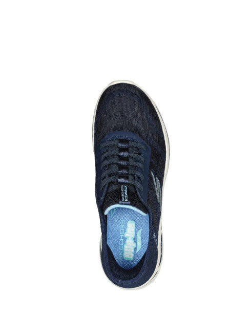 Skechers go walk denim 2024 blue